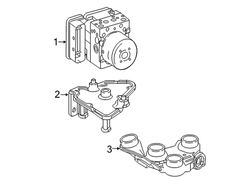 ABS Pump Assembly Diagram for 290-900-63-02