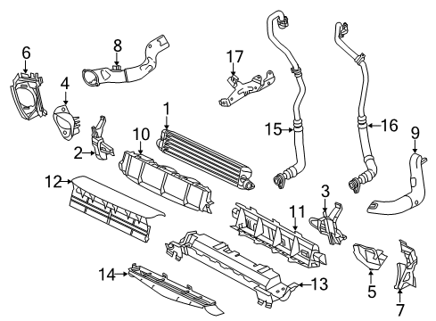 Upper Duct Diagram for 212-505-45-30