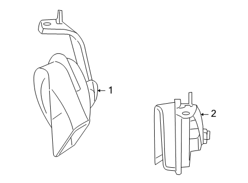 2008 Mercedes-Benz S65 AMG Horn Diagram