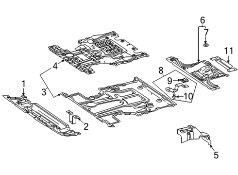 Side Shield Bolt Diagram for 000-990-42-11