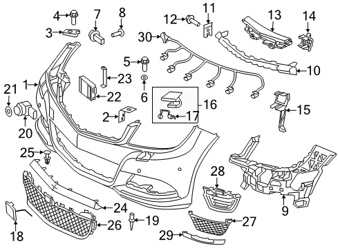 2014 Mercedes-Benz C63 AMG Automatic Temperature Controls Diagram 5