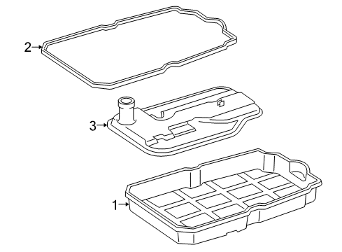 2009 Mercedes-Benz CLS63 AMG Transmission Diagram