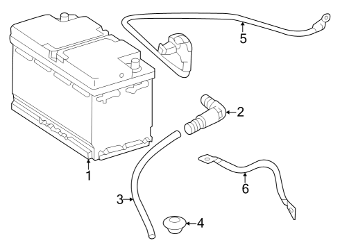 Negative Cable Diagram for 000-905-74-14