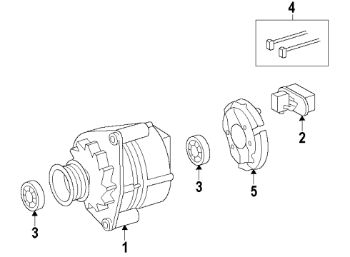 1994 Mercedes-Benz E320 Alternator