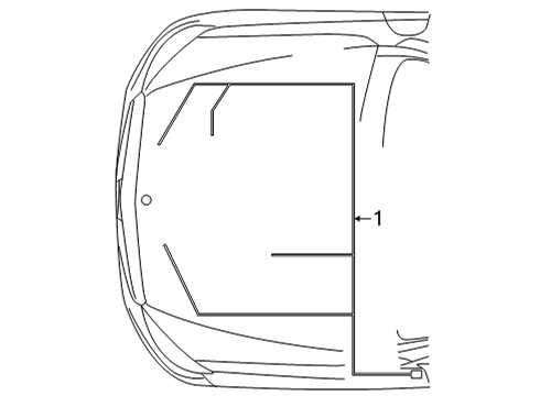 2023 Mercedes-Benz EQS AMG Wiring Harness