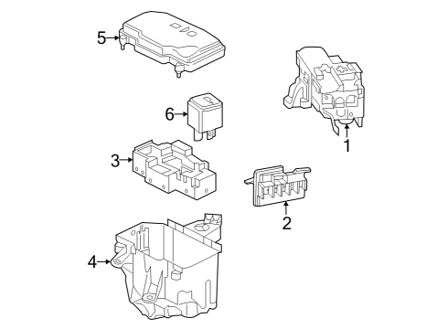 Upper Cover Diagram for 206-540-06-00