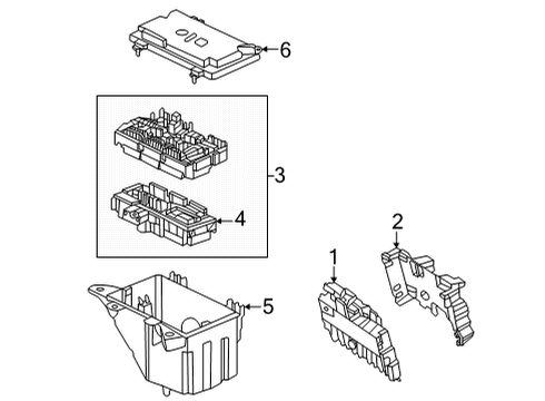 2022 Mercedes-Benz EQS 580 Fuse & Relay Diagram 1