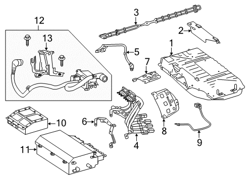 Ground Cable Diagram for 164-542-03-18