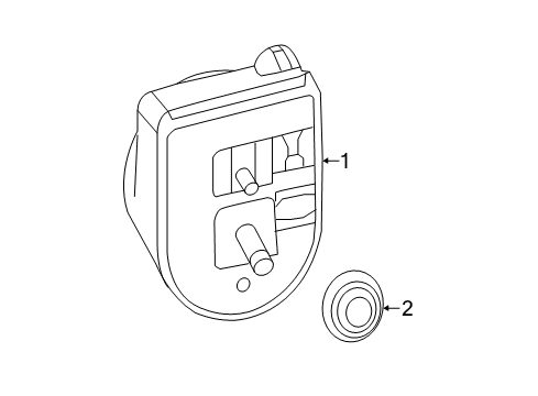 2021 Mercedes-Benz C63 AMG Alarm System Diagram 1