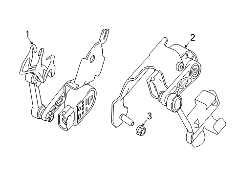 2020 Mercedes-Benz GLC63 AMG Electrical Components Diagram 3