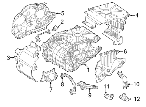 2023 Mercedes-Benz EQE 350+ Electrical Components Diagram 3