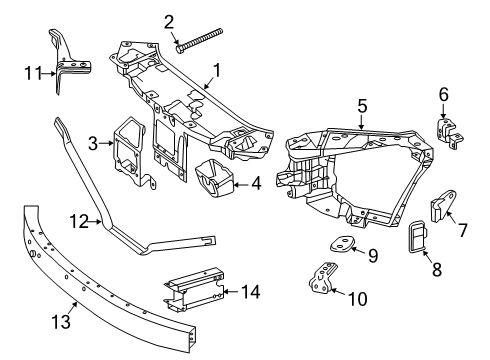 Mount Frame Diagram for 217-620-01-00