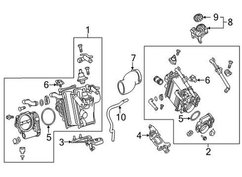 2021 Mercedes-Benz GLS63 AMG Powertrain Control Diagram 1