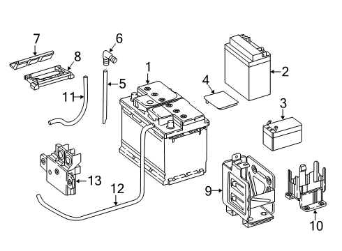 2020 Mercedes-Benz Metris Battery Diagram