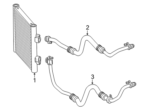 2020 Mercedes-Benz AMG GT 63 S Oil Cooler, Cooling Diagram