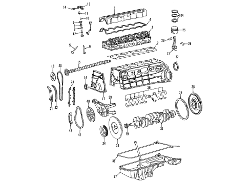 1989 Mercedes-Benz 300SE Distributor Diagram