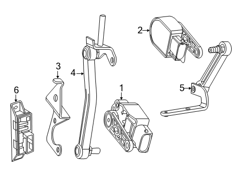 2016 Mercedes-Benz GL350 Electrical Components Diagram 3