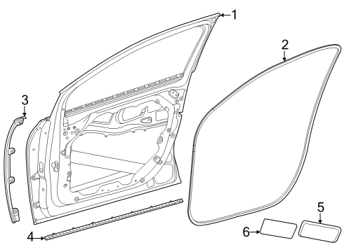 Lower Weatherstrip Diagram for 296-698-01-00