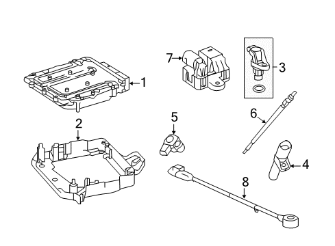 2017 Mercedes-Benz Sprinter 2500 Ignition System Diagram 1