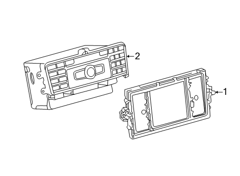 2013 Mercedes-Benz SLK350 Navigation System Diagram