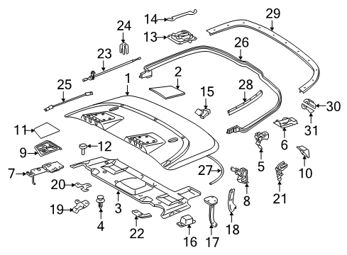 Hinge Cover Diagram for 207-757-06-06