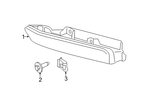 2016 Mercedes-Benz E63 AMG S Daytime Running Lamps Diagram