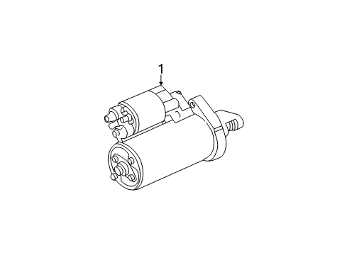 2004 Mercedes-Benz C32 AMG Starter, Electrical Diagram