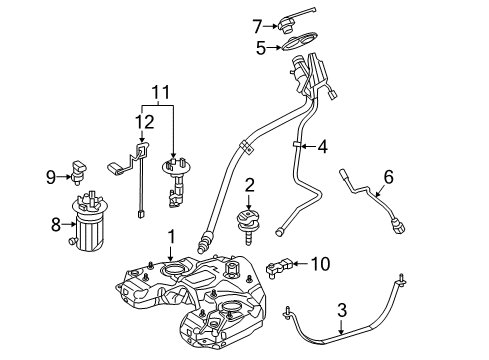 2018 Mercedes-Benz GLE63 AMG S Senders Diagram 1