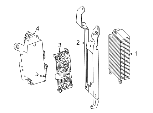 2017 Mercedes-Benz S550 Electrical Components Diagram 6