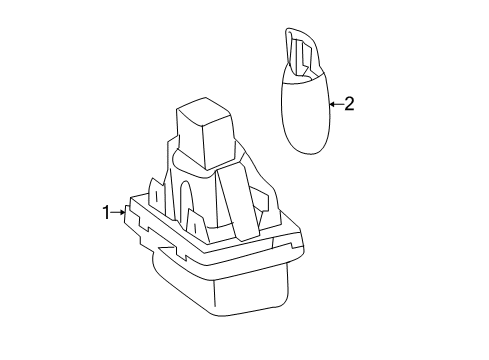 License Lamp Assembly Diagram for 099-906-70-00