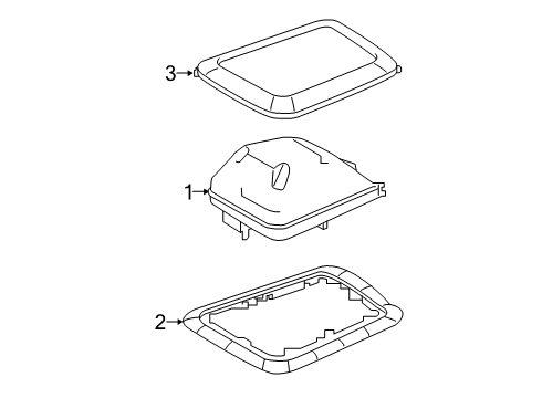 Signal Lamp Diagram for 463-906-38-01