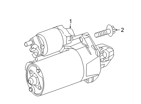 Starter Diagram for 276-906-88-00-80