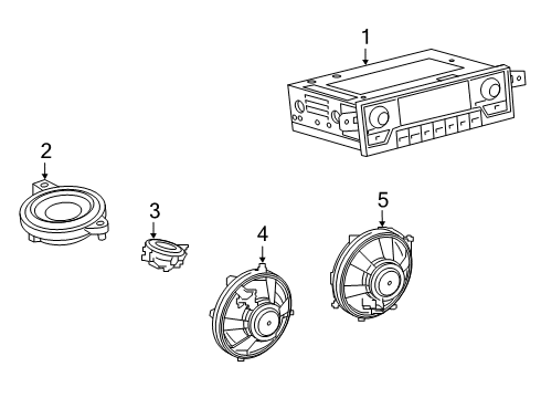 2021 Mercedes-Benz Sprinter 2500 Sound System Diagram