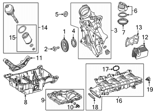 2021 Mercedes-Benz GLC300 Intake Manifold Diagram 1