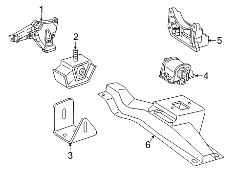 Front Bracket Diagram for 177-223-00-00