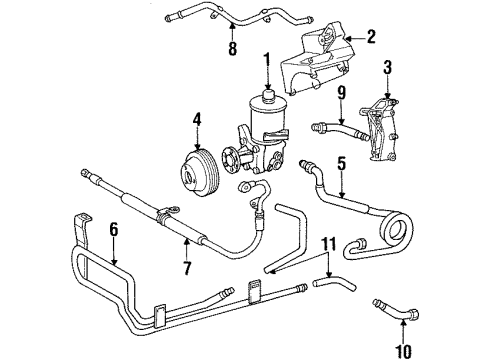 1995 Mercedes-Benz E320 Ignition Lock, Electrical Diagram 10