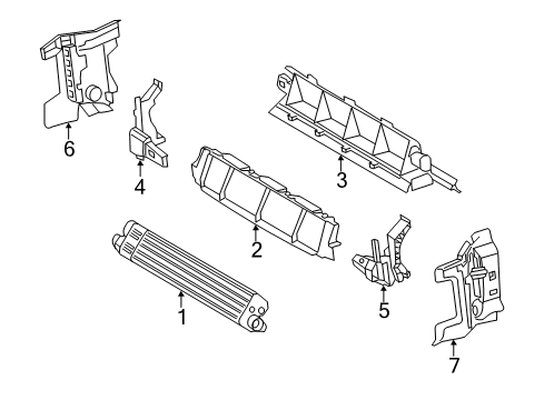 2017 Mercedes-Benz SLC43 AMG Engine Oil Cooler Diagram