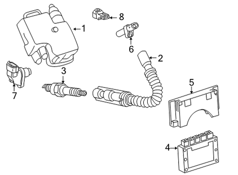 2006 Mercedes-Benz G500 Ignition System Diagram