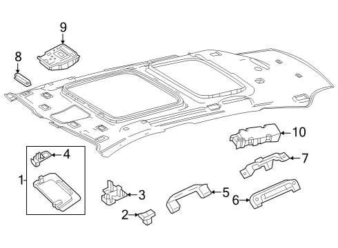 INTERIOR LAMP Diagram for 206-906-70-00