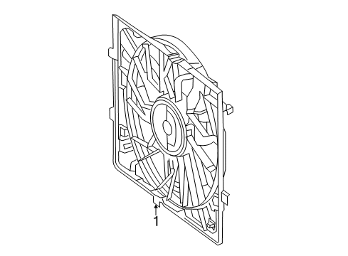 2016 Mercedes-Benz S63 AMG Cooling System, Radiator, Water Pump, Cooling Fan Diagram 2