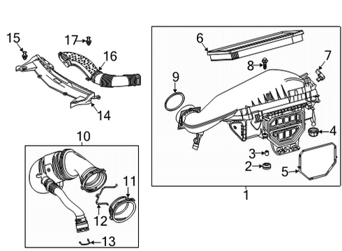 Air Cleaner Assembly Sleeve Diagram for 000-992-03-00