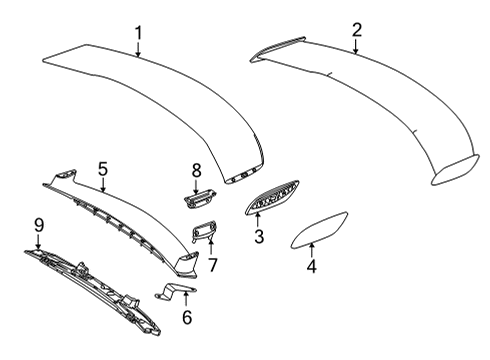 Outer Cover Diagram for 190-885-67-00-28