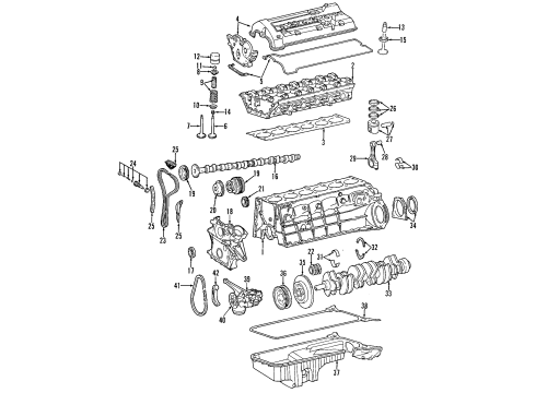 Valve Springs Diagram for 611-053-02-20