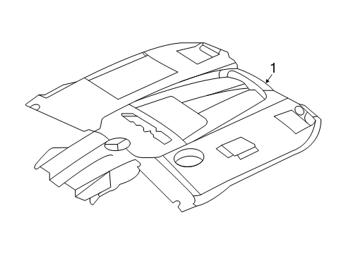 2018 Mercedes-Benz S63 AMG Engine Appearance Cover