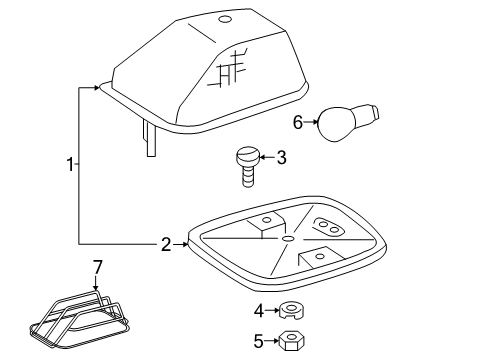 2016 Mercedes-Benz G65 AMG Signal Lamps Diagram