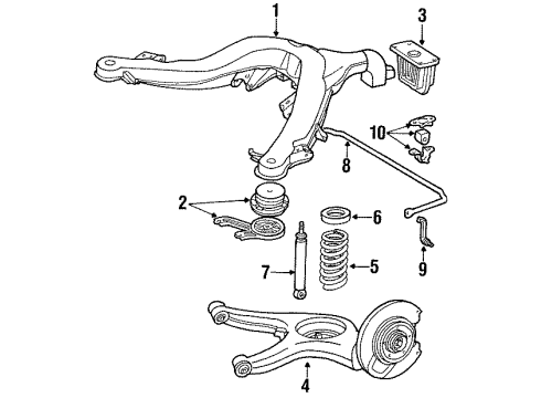 1991 Mercedes-Benz 350SD Automatic Transmission, Maintenance Diagram