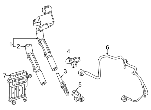 2020 Mercedes-Benz GLC43 AMG Powertrain Control Diagram 4