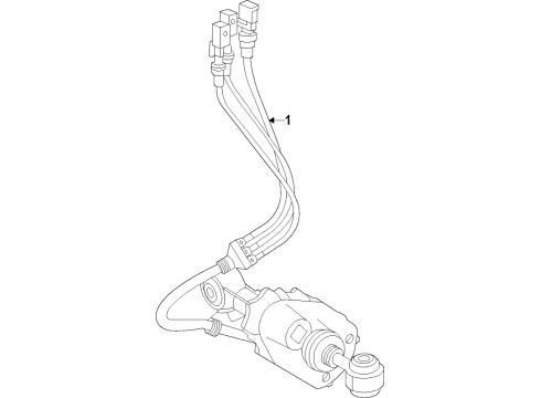 2018 Mercedes-Benz AMG GT R Steering Column & Wheel, Steering Gear & Linkage Diagram 4