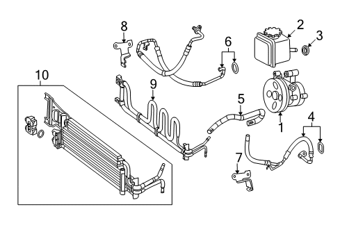 Return Line Assembly Diagram for 207-460-02-24