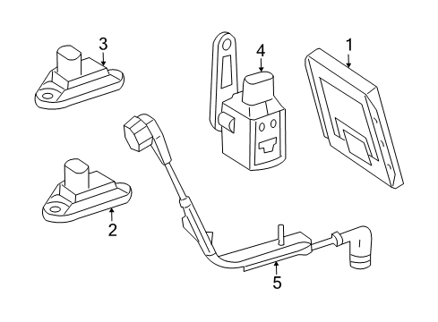 2007 Mercedes-Benz CLS63 AMG Ride Control Diagram